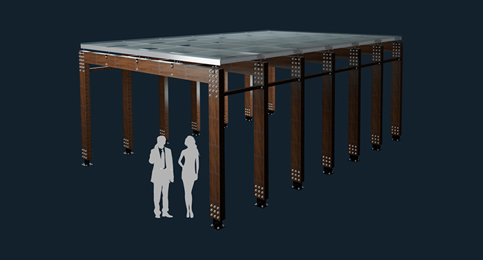 EcoPergola 24м2